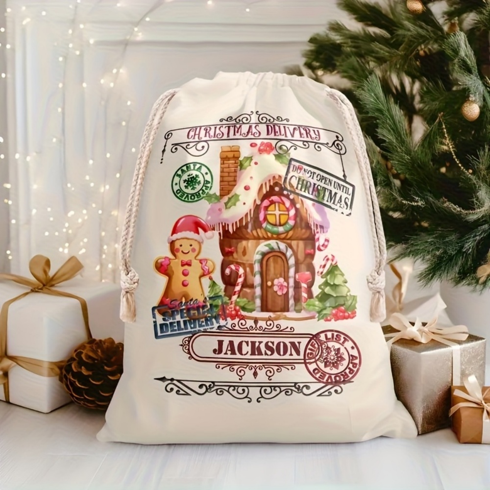 Custom Name Festive Gingerbrea - Zebra Food Storage recension och pris