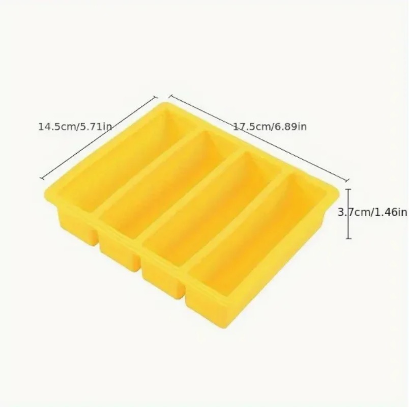 1Pc Silicone Freezer Tray With - Food Storage Frozen recension och pris