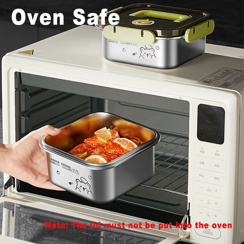 COOKER KING 420ml-6200ml Large - Food Storage Eco Friendly recension och pris