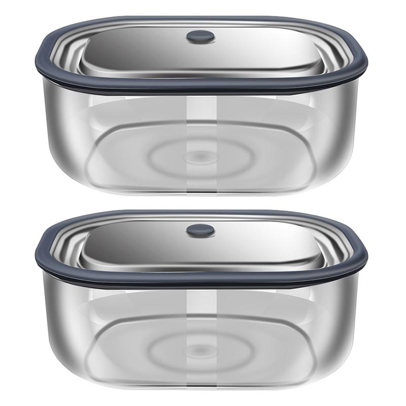 High Borosilicate Glass Rectan - Food Storage Quart recension och pris