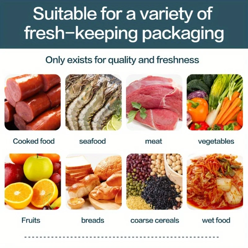 500cm/Rolls Food Vacuum Bags f - Food Storage Bag Organizer recension och pris