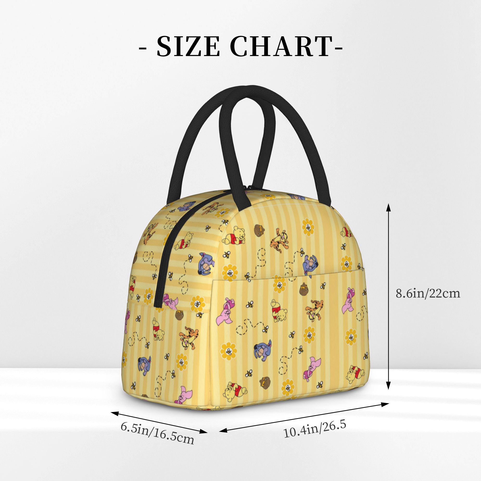 Cute Honey And Bee Insulated L - Food Storage Bag Organizer recension och pris