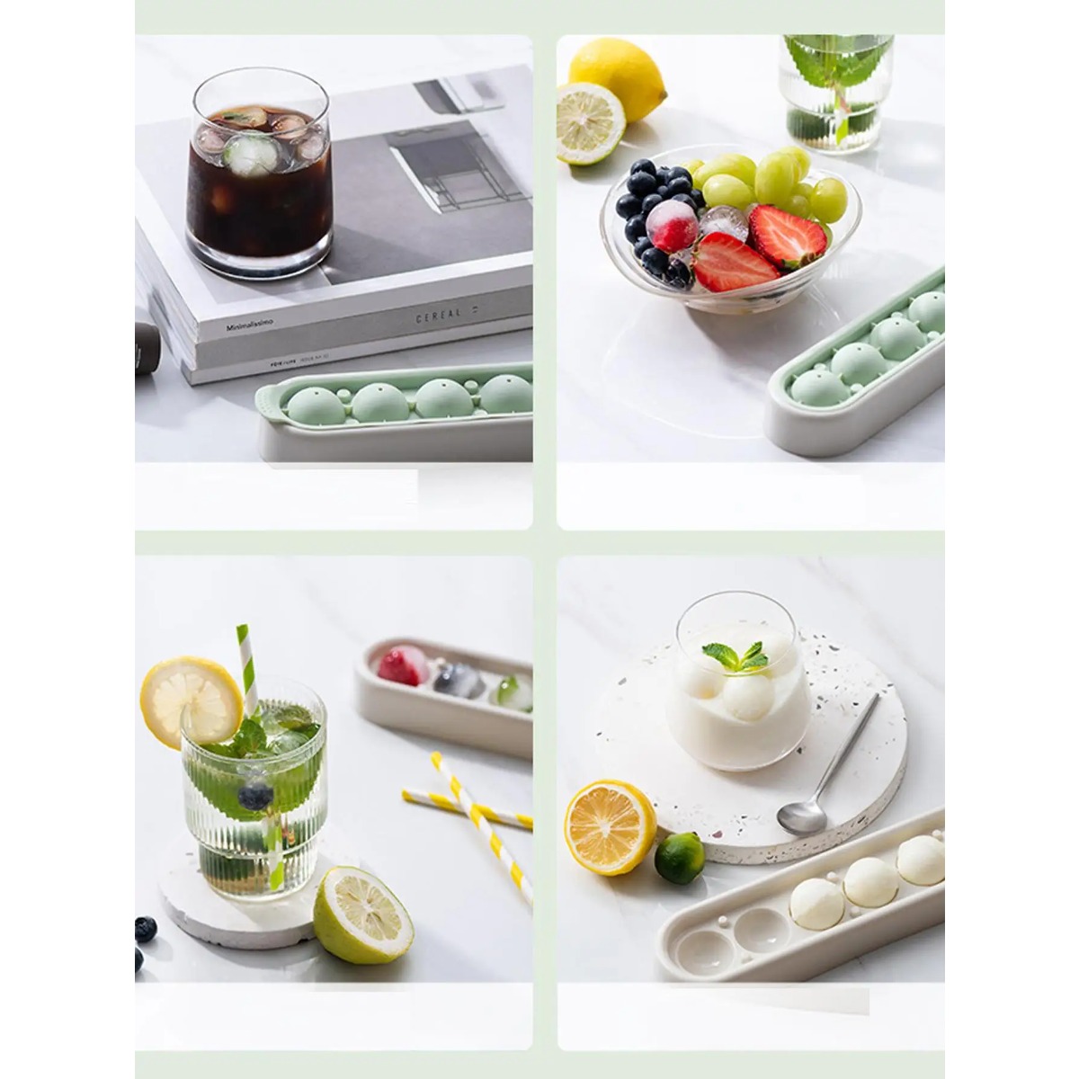 1 Round Ice Hockey Mold, Silic - Food Storage Frozen recension och pris