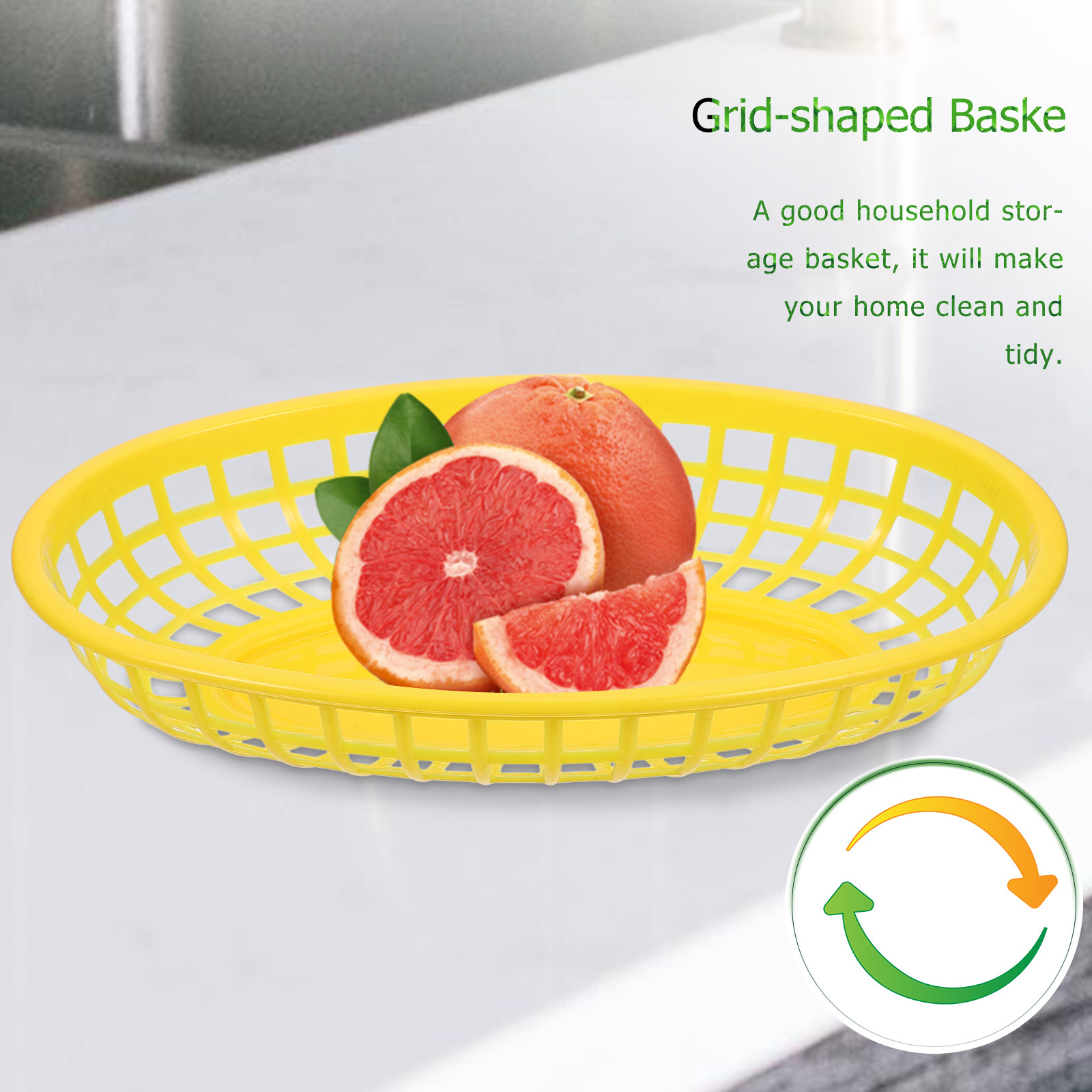 3Pcs Space Saving Plastic Stor - Food Storage Reserve recension och pris
