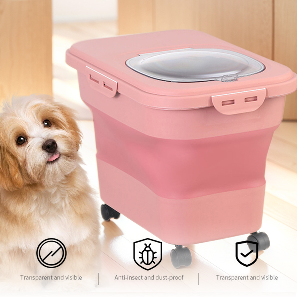 Collapsible Dry Cat Food Box 2 - Food Storage Quart recension och pris