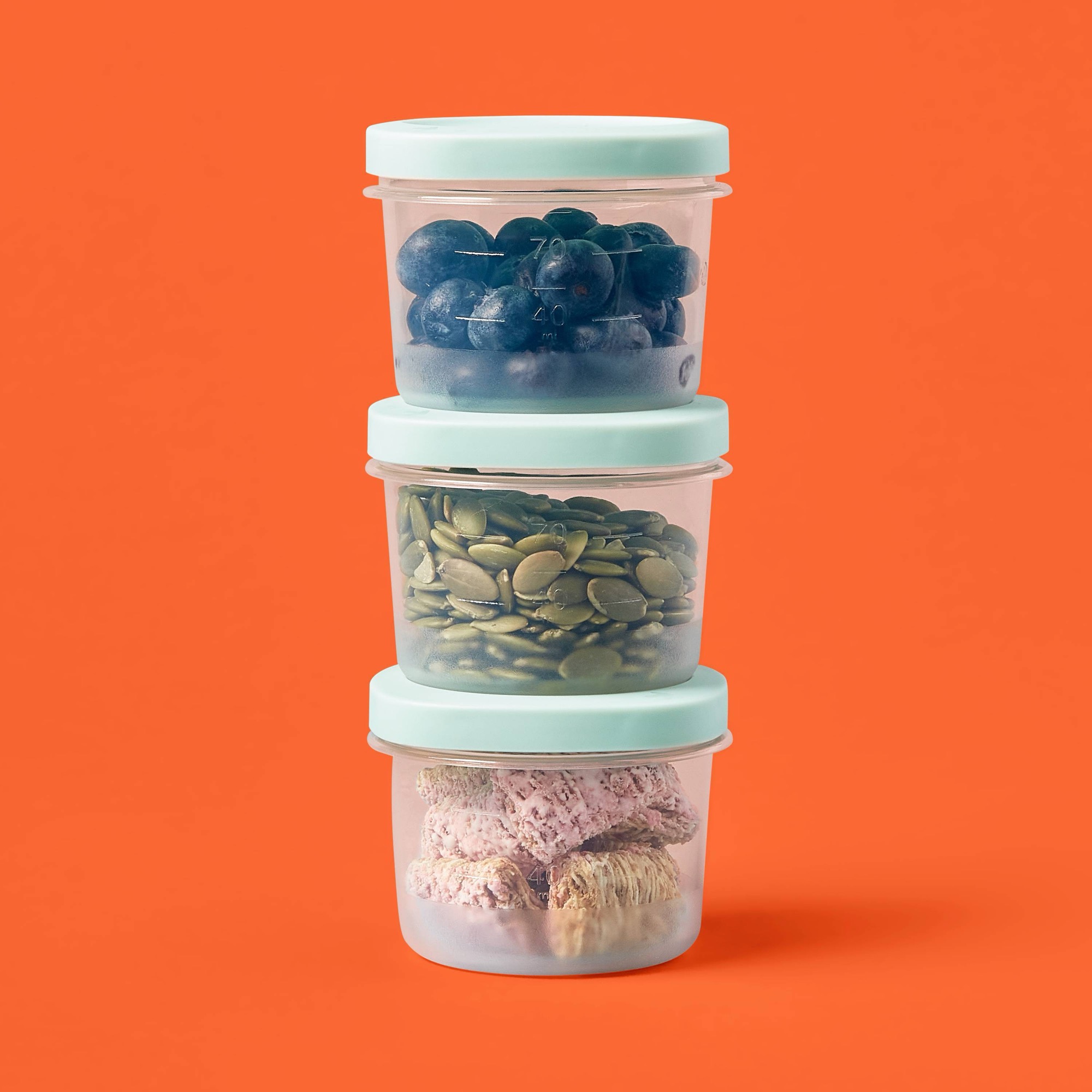 6ct Round Twist-Lock Food Stor - Food Storage Prep Containers recension och pris