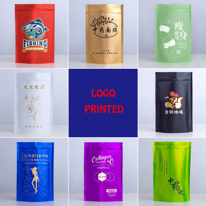 Resealable Stand Up Aluminum F - Zebra Food Storage recension och pris