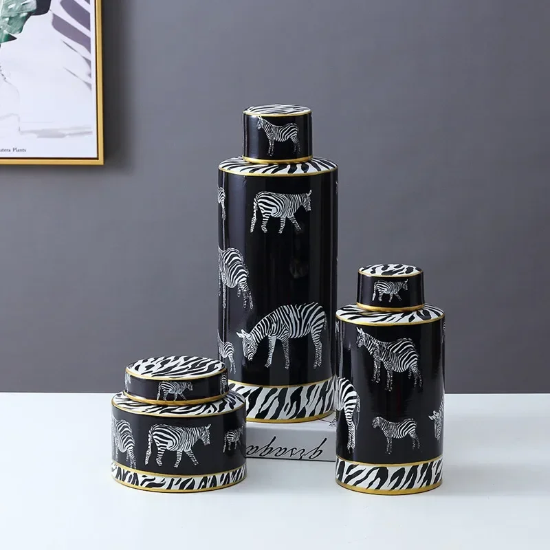 Modern Home Decoration, Cerami - Zebra Food Storage recension och pris