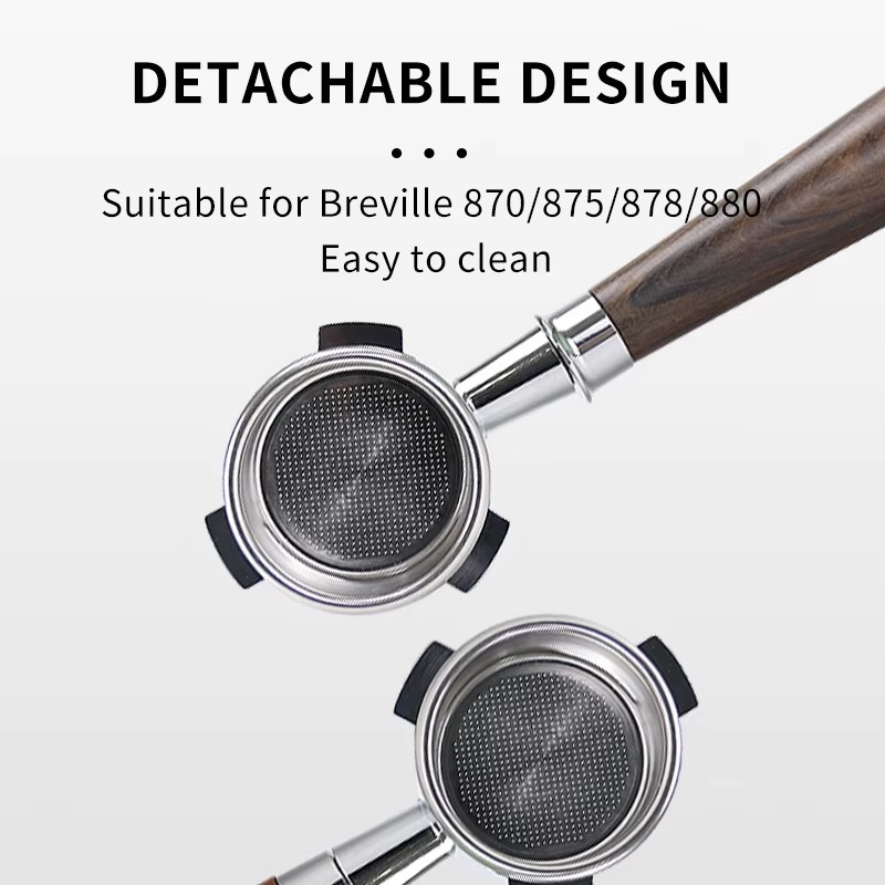 54mm Coffee Bottomless Portafi - Breville Espresso Bes870 recension och pris